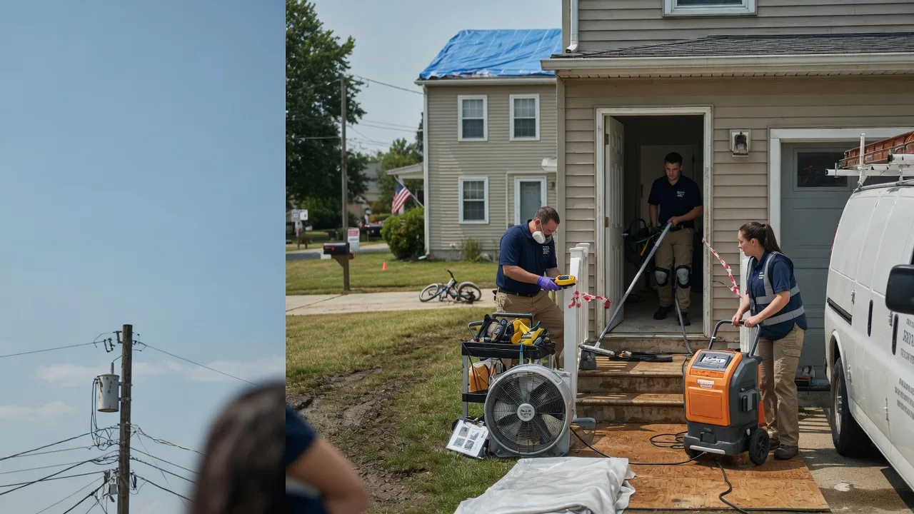 Water Damage Repair in Newcastle, ME near me